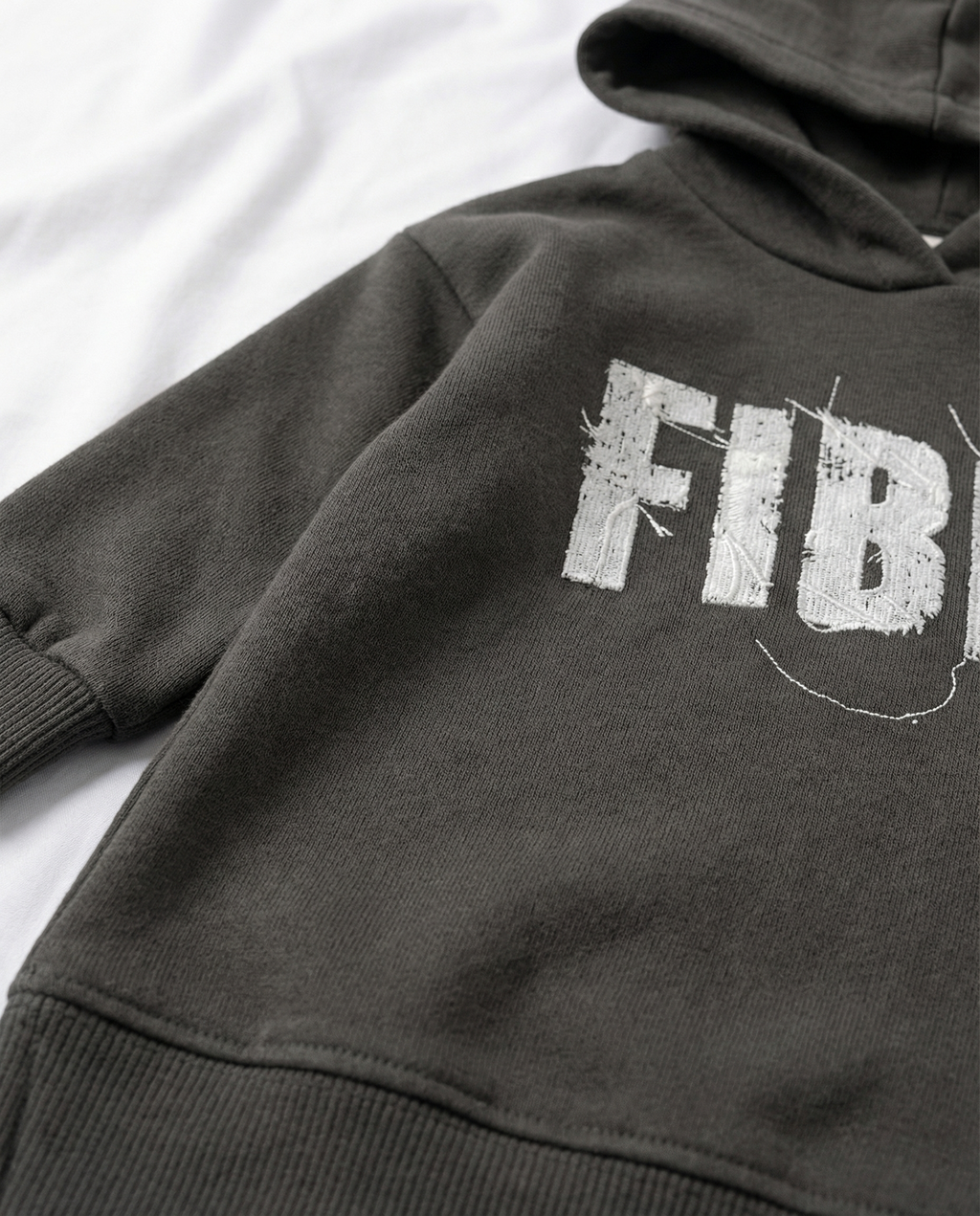 Girls FIBM Hoodie Dress — Black
