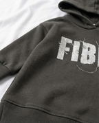 Girls FIBM Hoodie Dress — Black