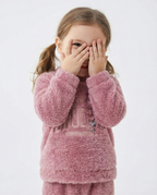 Baby Snoopy Fleece Set — Dusty Pink