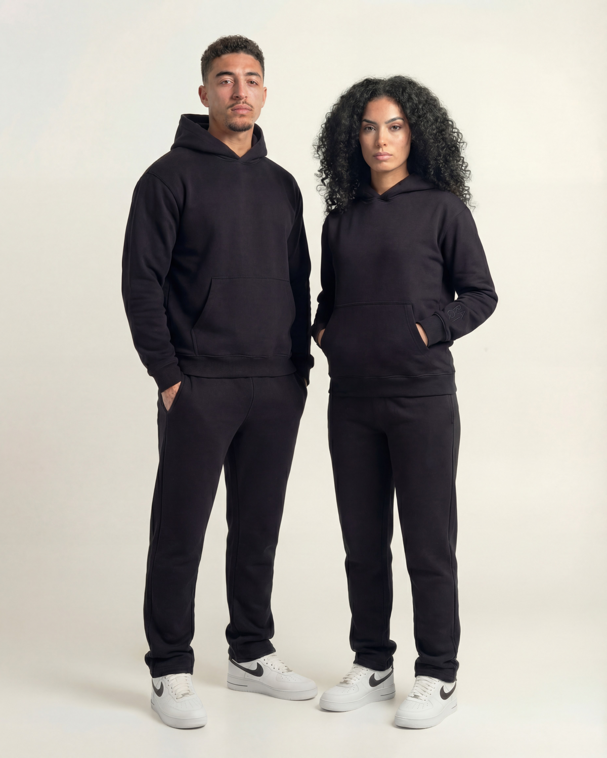 OG Hoodie Co-ord Set – Black