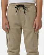 Boys Cargo Joggers — Sand
