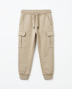 Boys Cargo Joggers — Sand