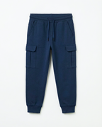 Boys Cargo Joggers — Navy